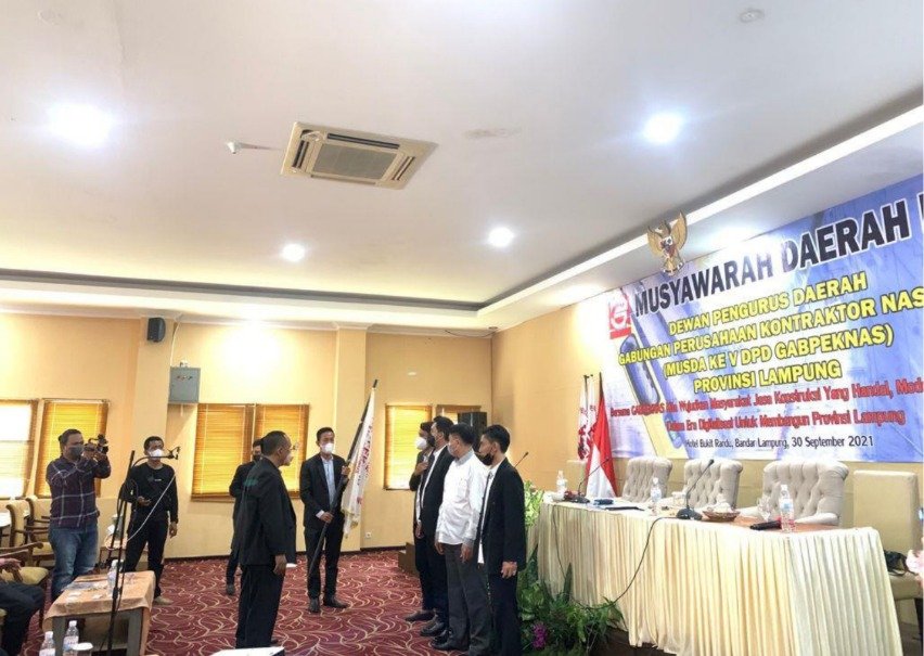 Musda DPD Gabpeknas Lampung Tingkatkan Kerjasama Dengan Pemerintah Daerah